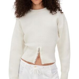 Lioness Cream Crew Neck Sweater